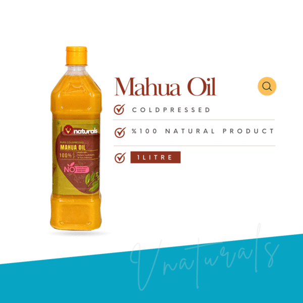 Cold pressed mahua oil from myvnaturals – 100% pure natural edible and skincare oil