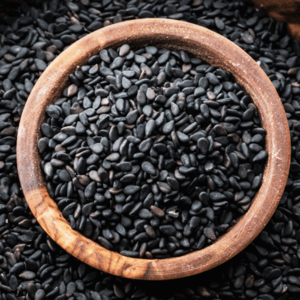 Black Sesame Seeds – Natural Seeds Rich in Calcium & Iron for Health and Nutrition