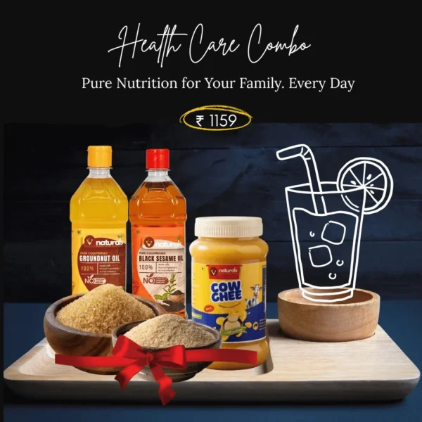 Health Care Combo – Cold Pressed Oils, Ghee & Red Banana Malt
