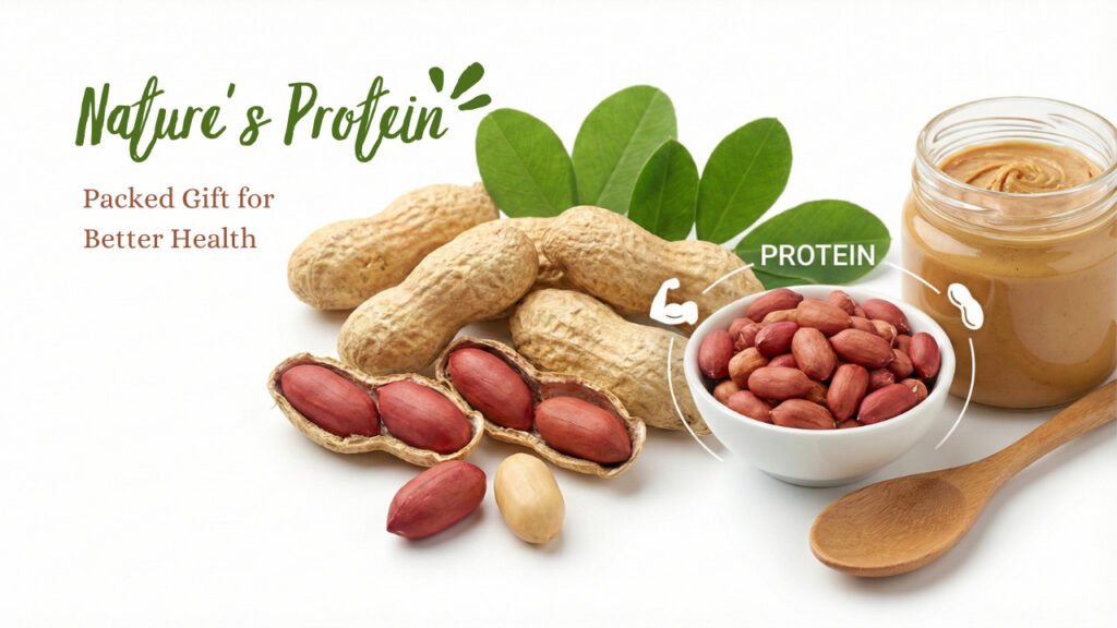 Groundnut seeds health benefits nutritional facts chart